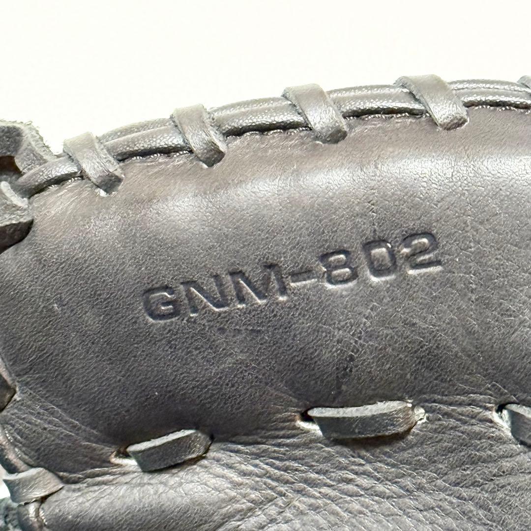極美品 SSK 軟式用キャッチャーミット ブラック GNM-802