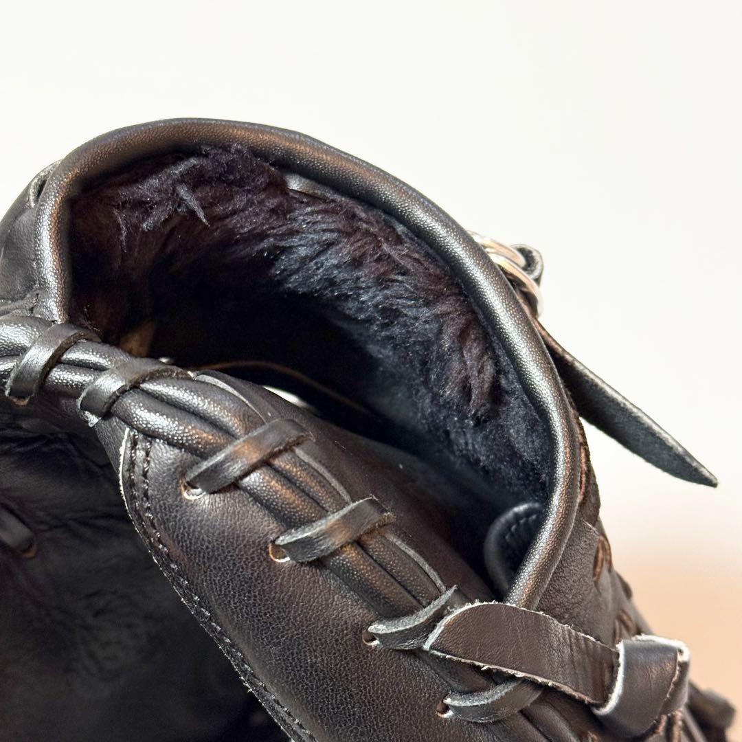 極美品 SSK 軟式用キャッチャーミット ブラック GNM-802