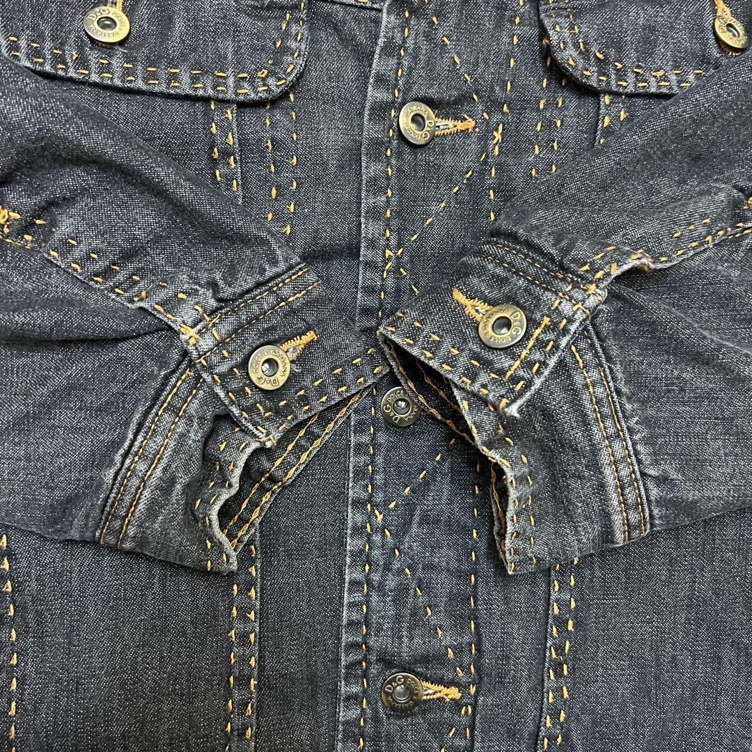 短丈肉厚 DOLCE&GABBANAドルチェアンドガッバーナ デニムジャケット