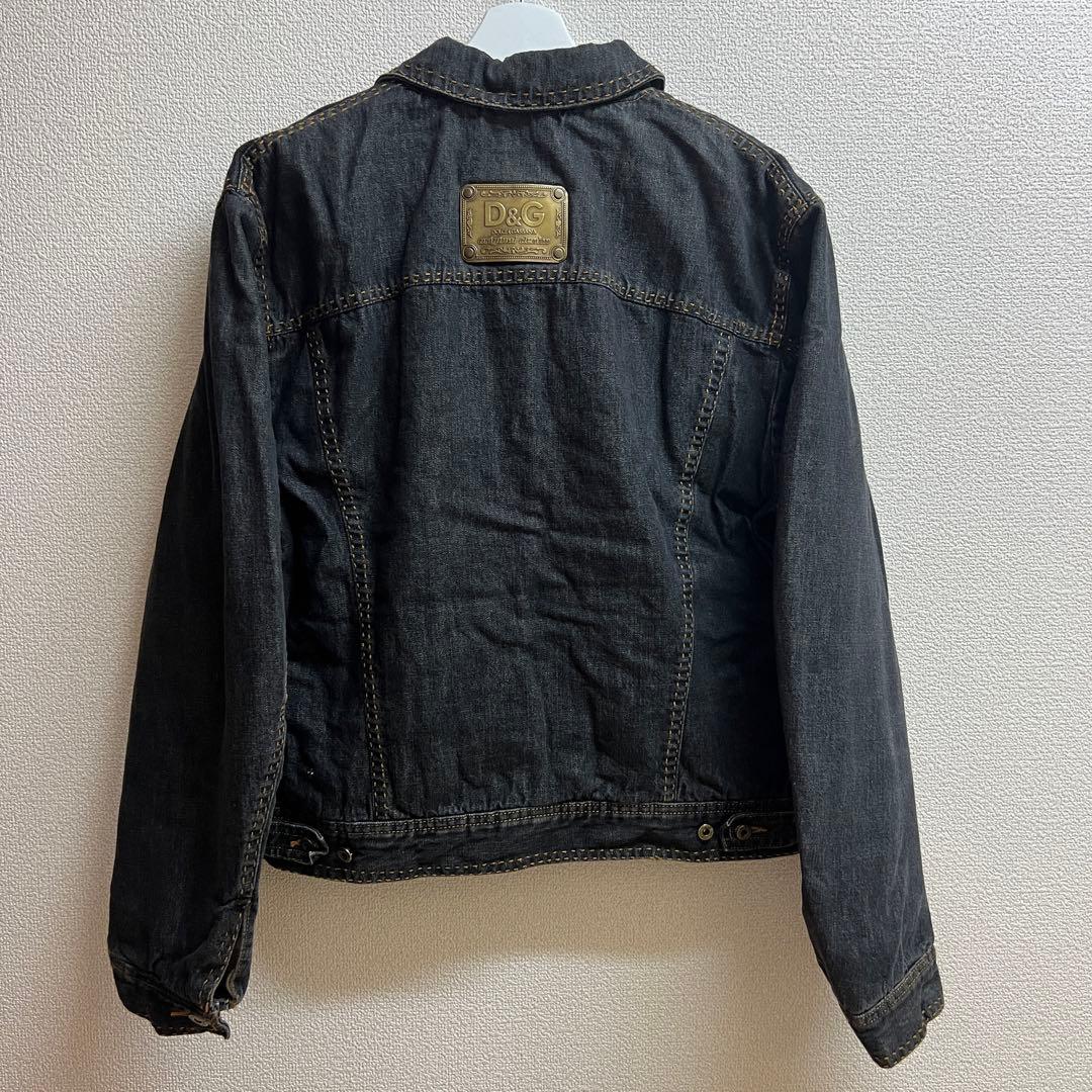 短丈肉厚 DOLCE&GABBANAドルチェアンドガッバーナ デニムジャケット