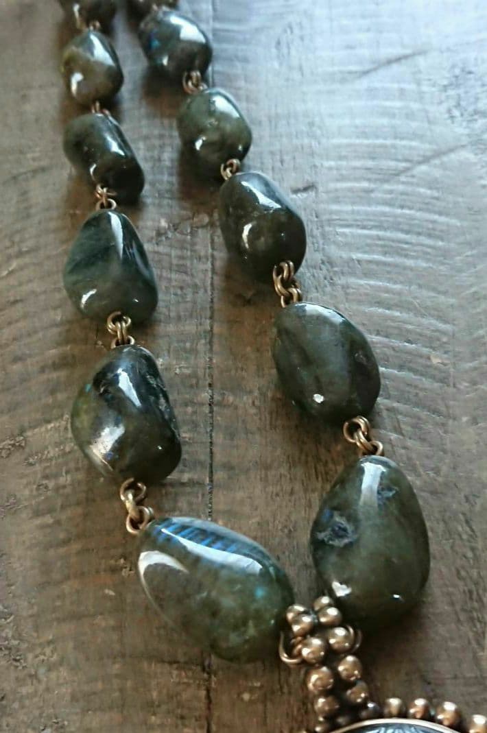 最終金額 スティーブンデュエック ブロンズ ネックレス OAK