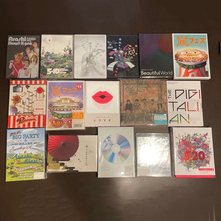 嵐 ライブDVD PV MV 16点セット まとめ売り