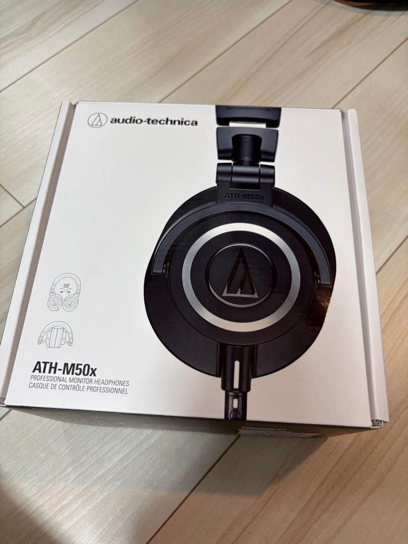 ATH-M50x 有線ヘッドホン　リケーブル