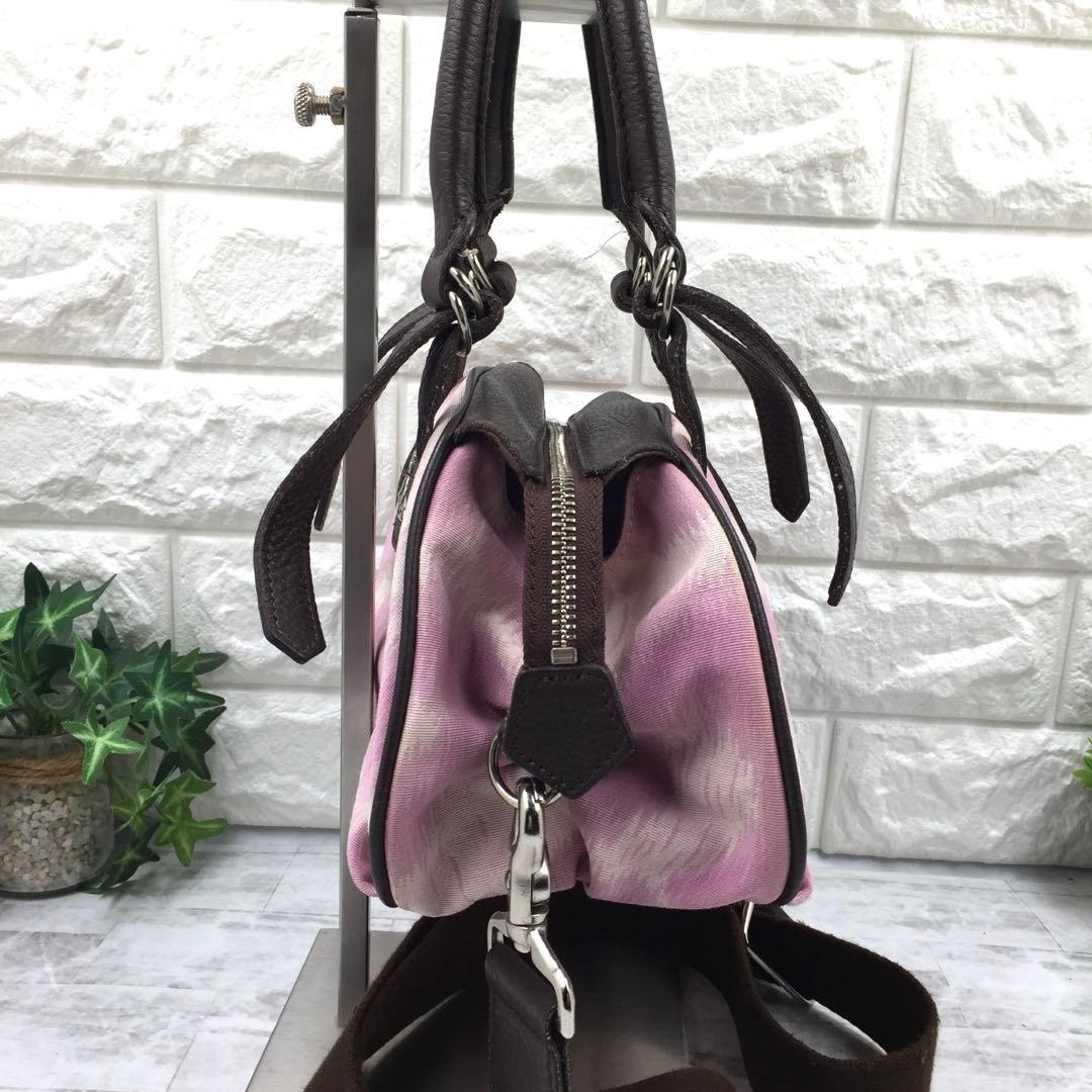 【美品】ヴィヴィアン　ミニボストンバック　ハンドバッグ ヤスミン　レオパード