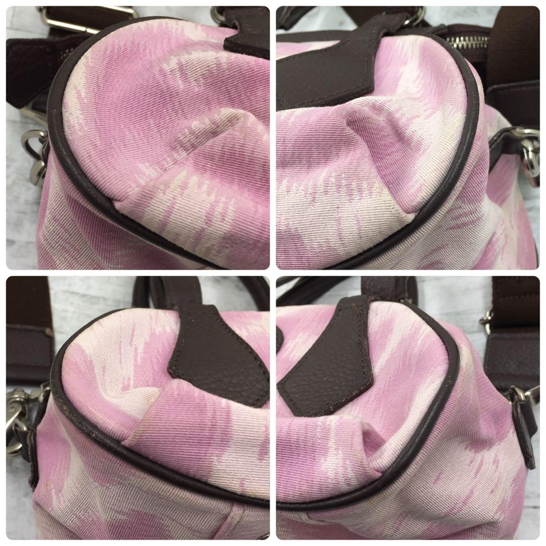 【美品】ヴィヴィアン　ミニボストンバック　ハンドバッグ ヤスミン　レオパード