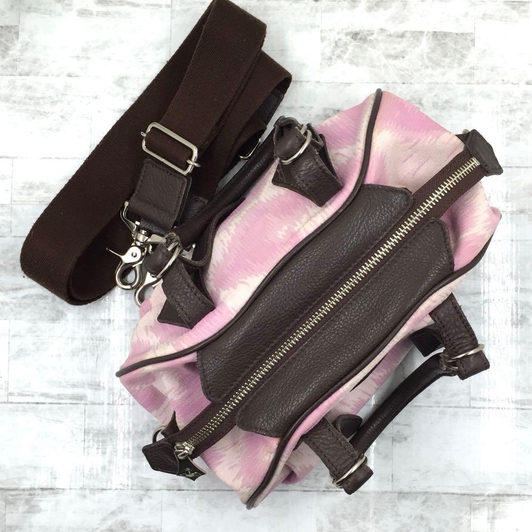 【美品】ヴィヴィアン　ミニボストンバック　ハンドバッグ ヤスミン　レオパード