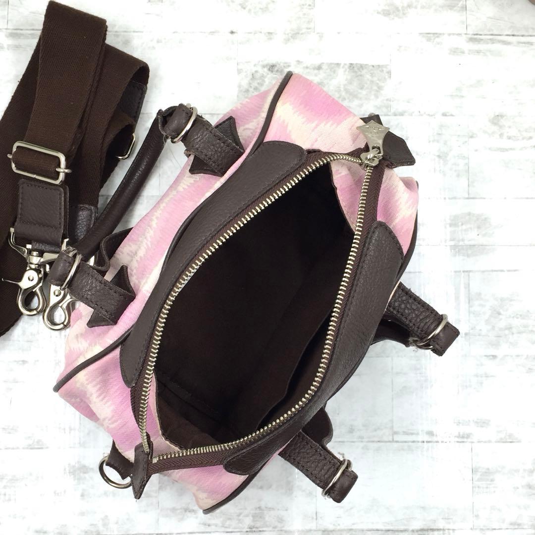 【美品】ヴィヴィアン　ミニボストンバック　ハンドバッグ ヤスミン　レオパード