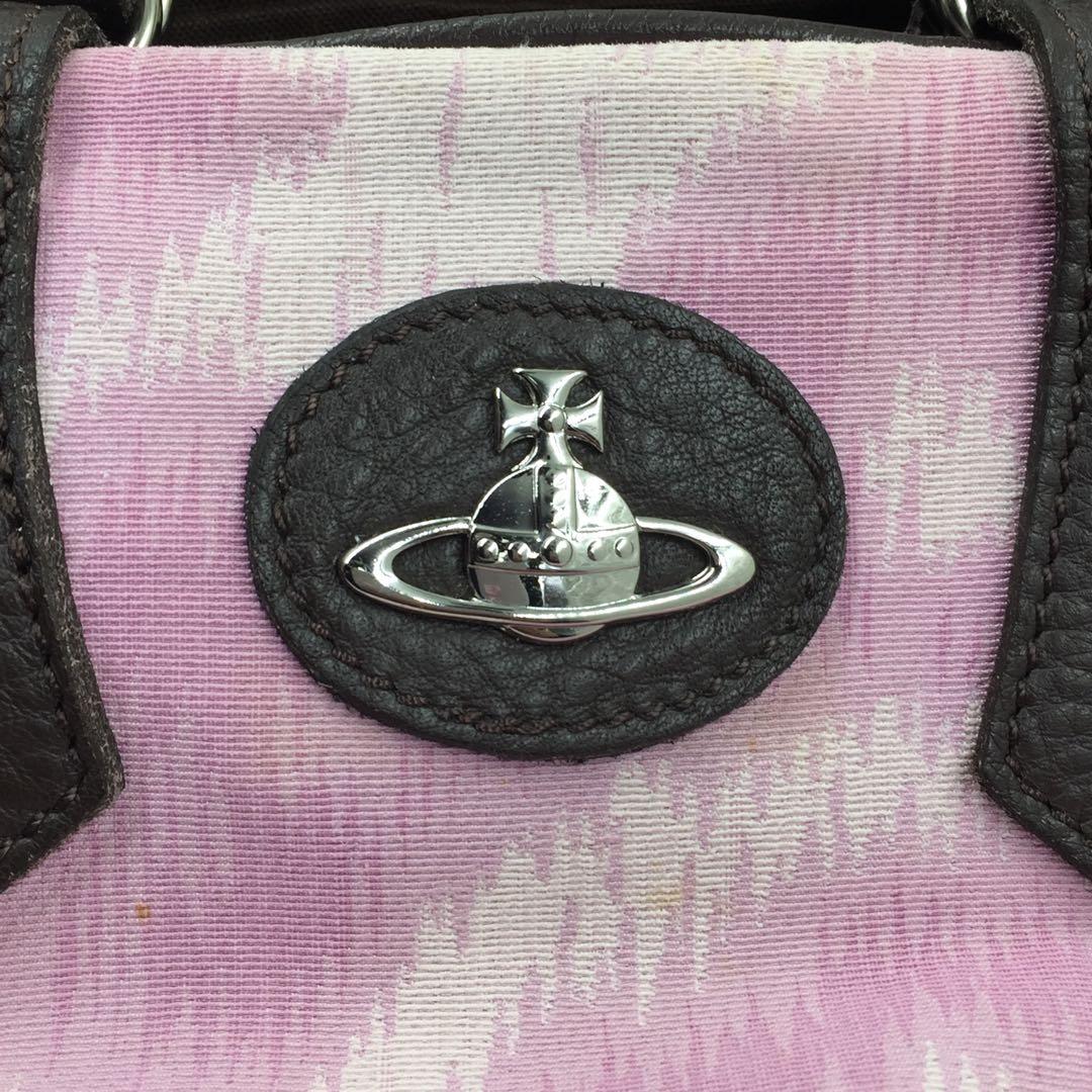 【美品】ヴィヴィアン　ミニボストンバック　ハンドバッグ ヤスミン　レオパード