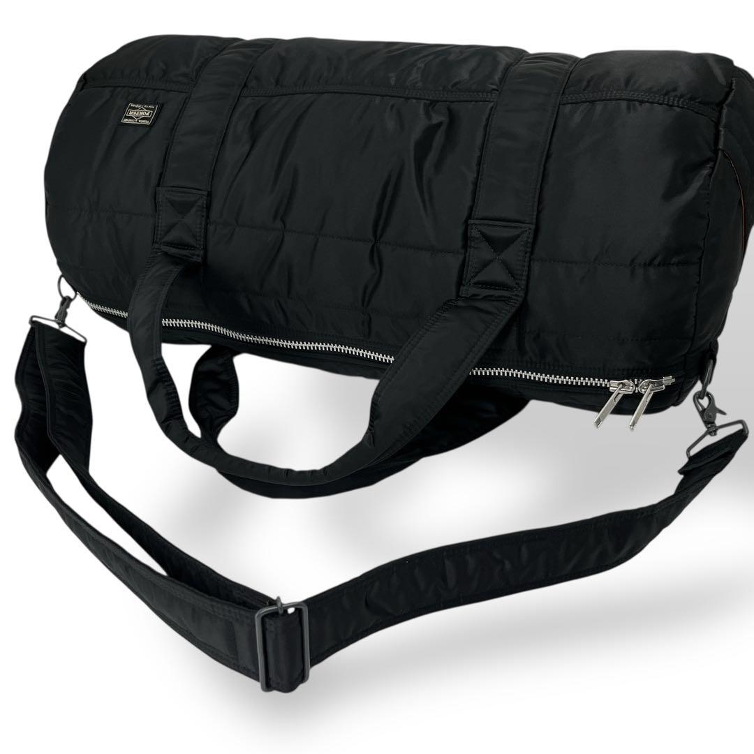 極美品　ポーター　ドラム型　2way ボストンバッグ　タンカー　ダッフルバッグ