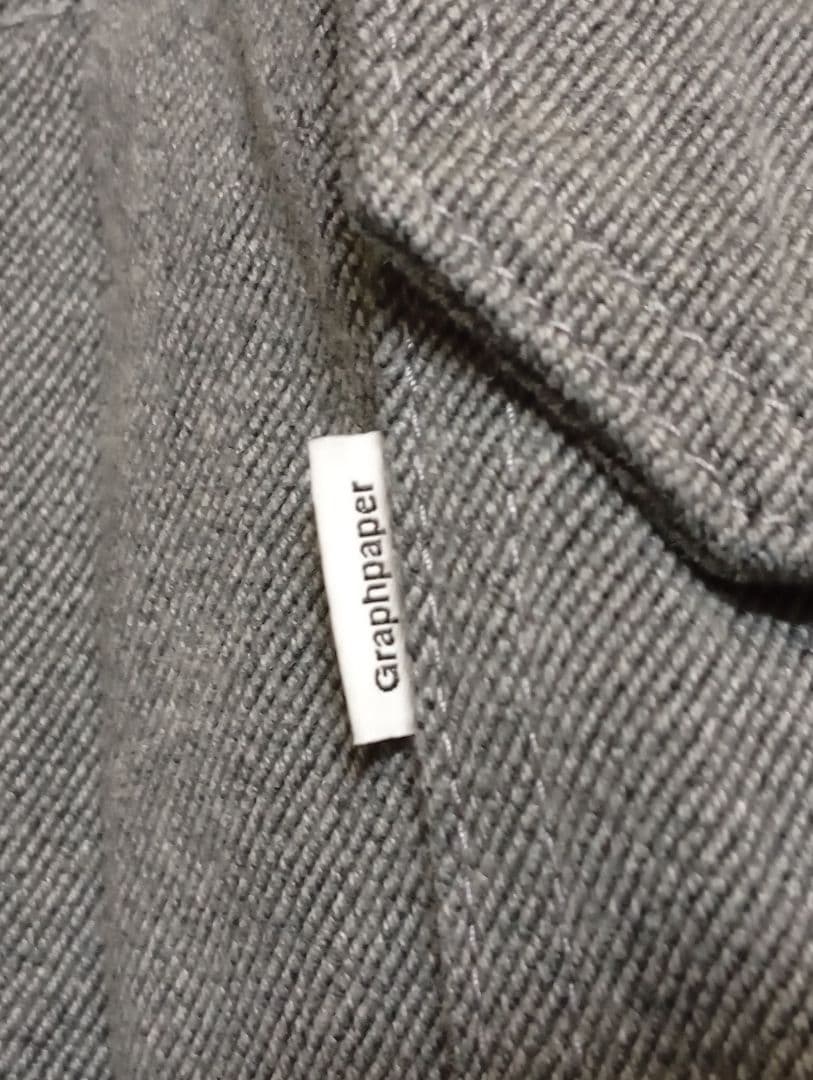 Graphpaper Colorfast Denim セットアップ グレー 2