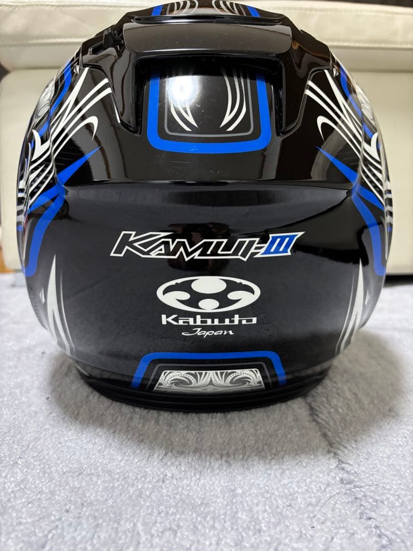 OGK KABUTO KAMUI-3 JAG ブラックブルー Lサイズ