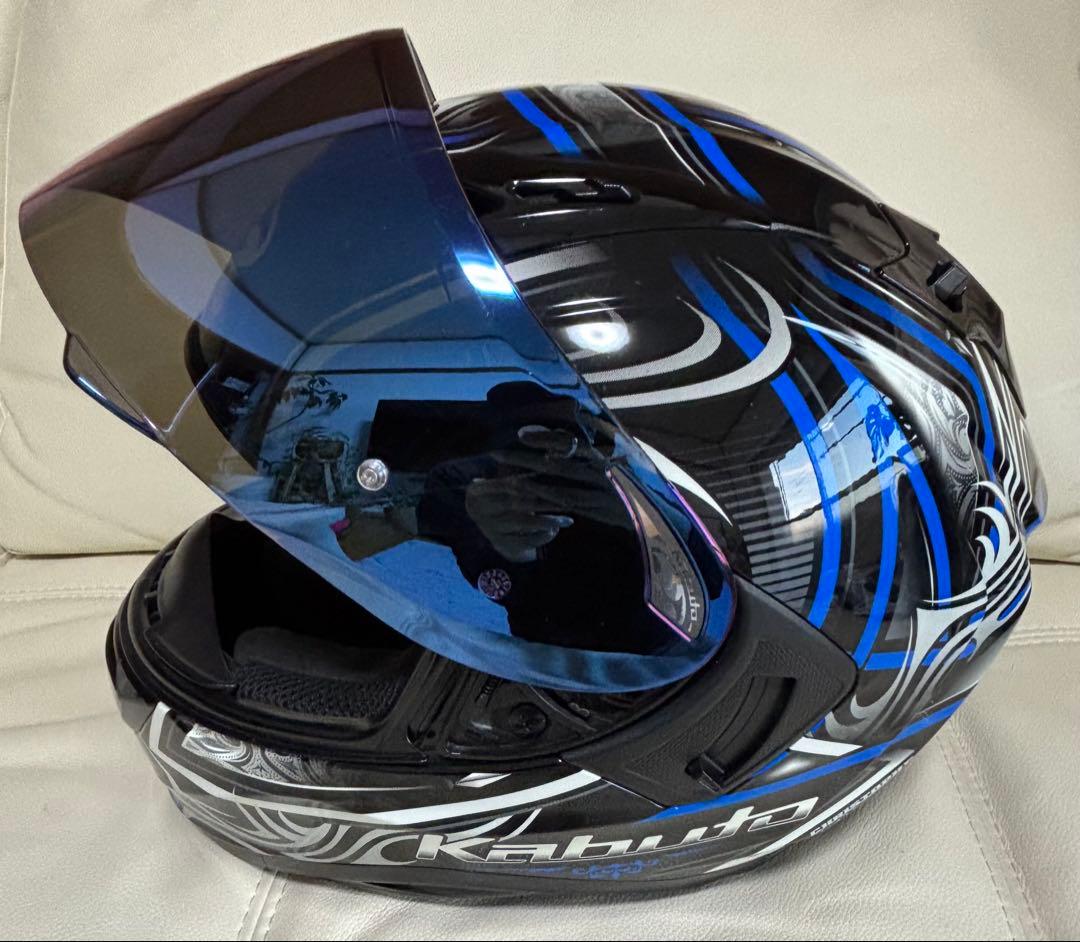 OGK KABUTO KAMUI-3 JAG ブラックブルー Lサイズ