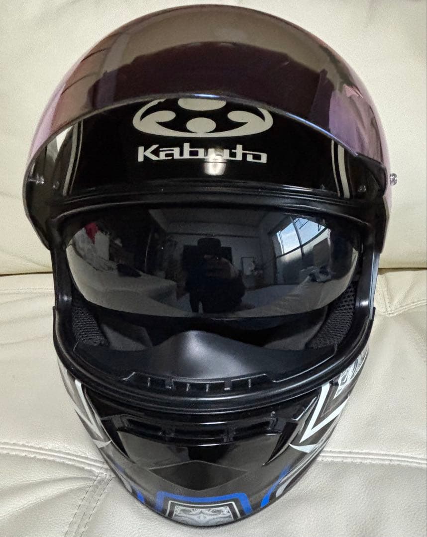 OGK KABUTO KAMUI-3 JAG ブラックブルー Lサイズ
