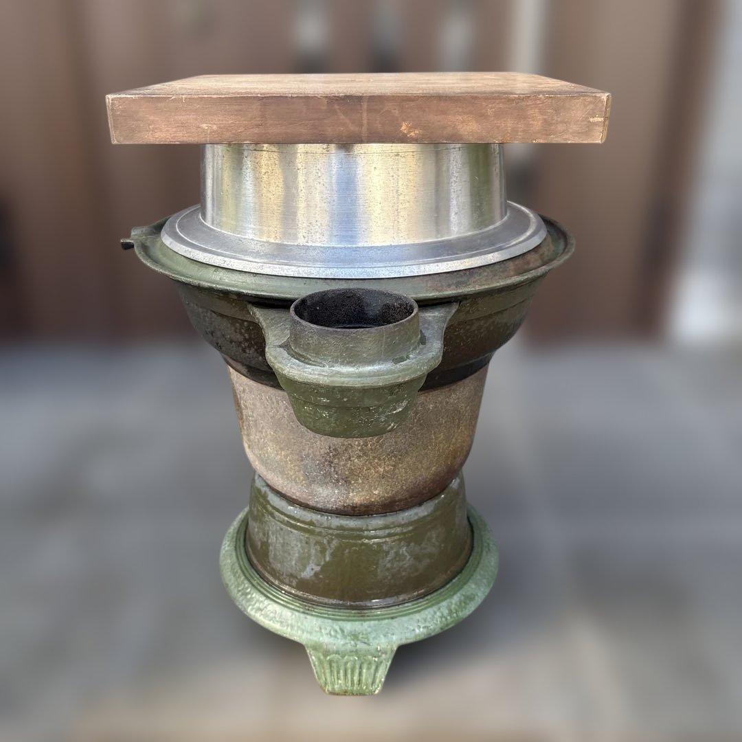 餅つき　福寿 カマド ＦＵＫＵＪＵ No3 鉄 かまど 釜戸 鋳物 釜