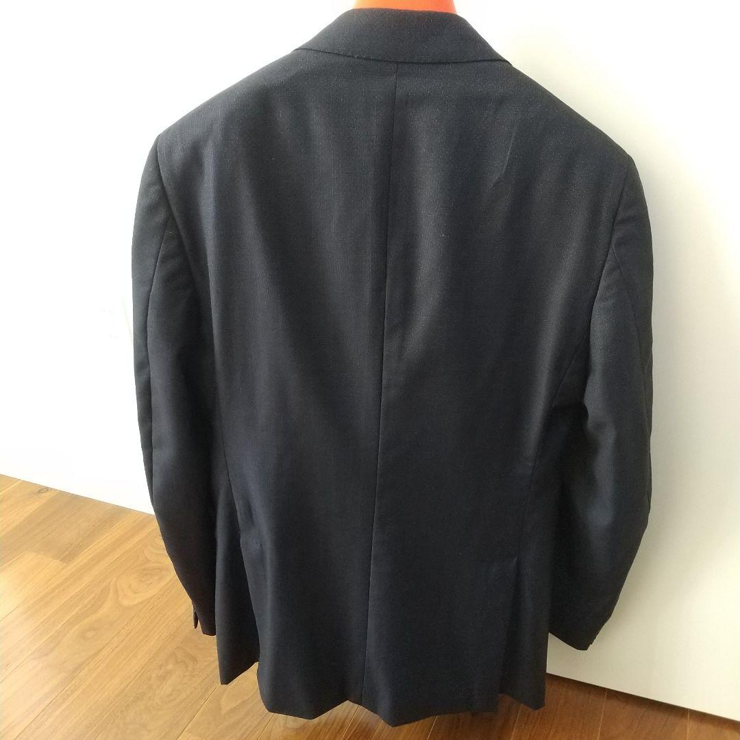 極上美品❗️isaia 長谷部 微艶 卒業式 入社式 ダークネイビー 濃紺