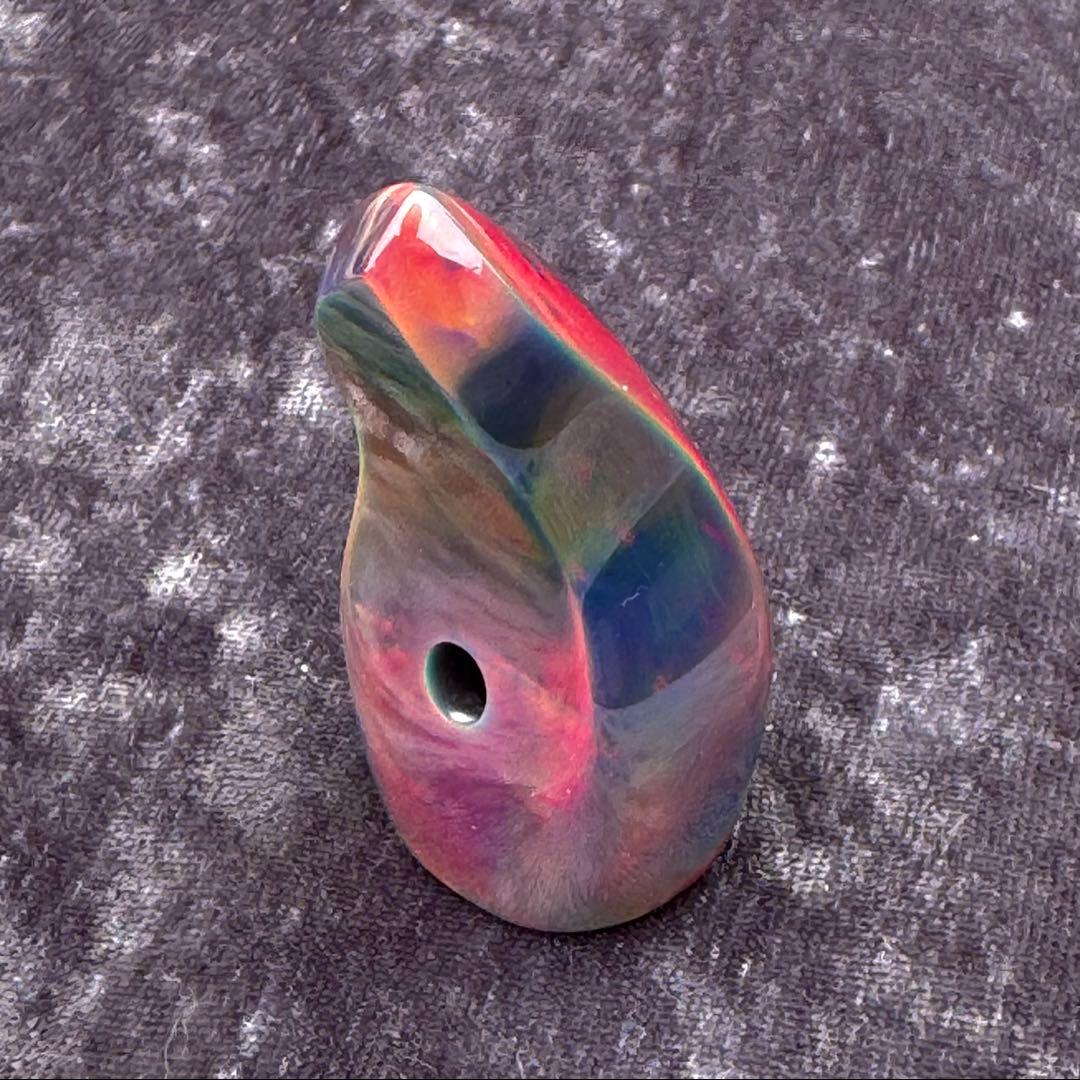 三線バチ　人工オパール製