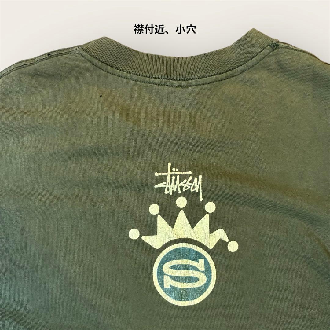 80s 90s old stussy crown T vintage USA製