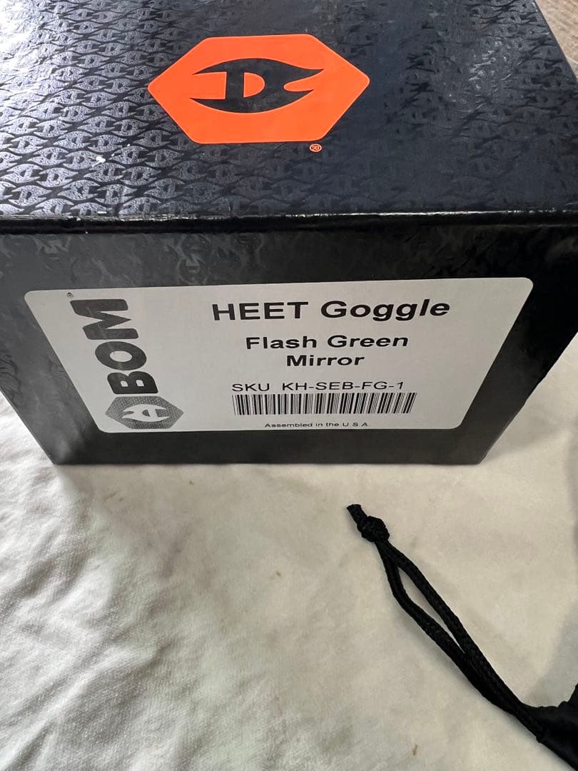こ*き様 Abom HEET Goggle Flash Green Mirror