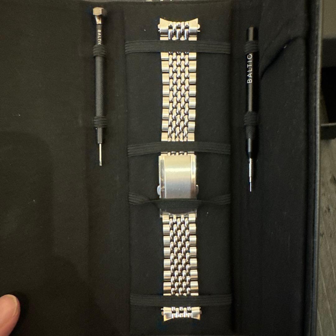 BALTIC バルチック 腕時計用替えベルト ビーズ オブ ライス ブレスレット