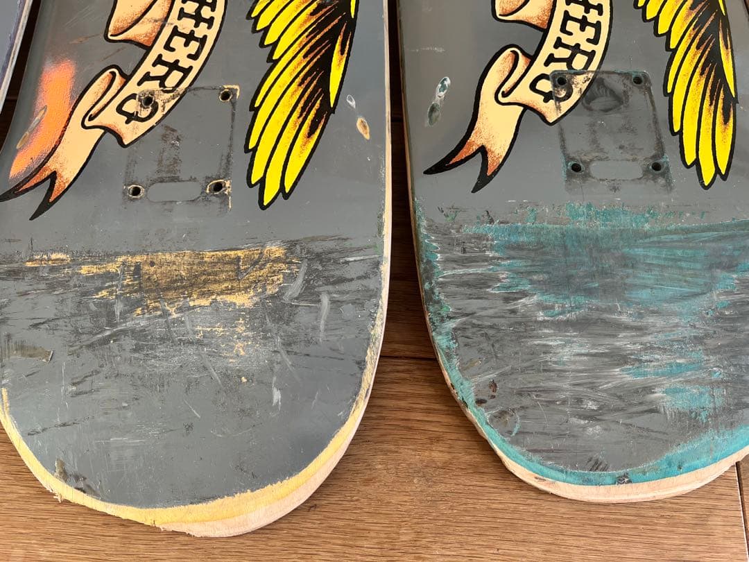 廃デッキ8枚、Anti Hero Classic Eagle 8.25インチ