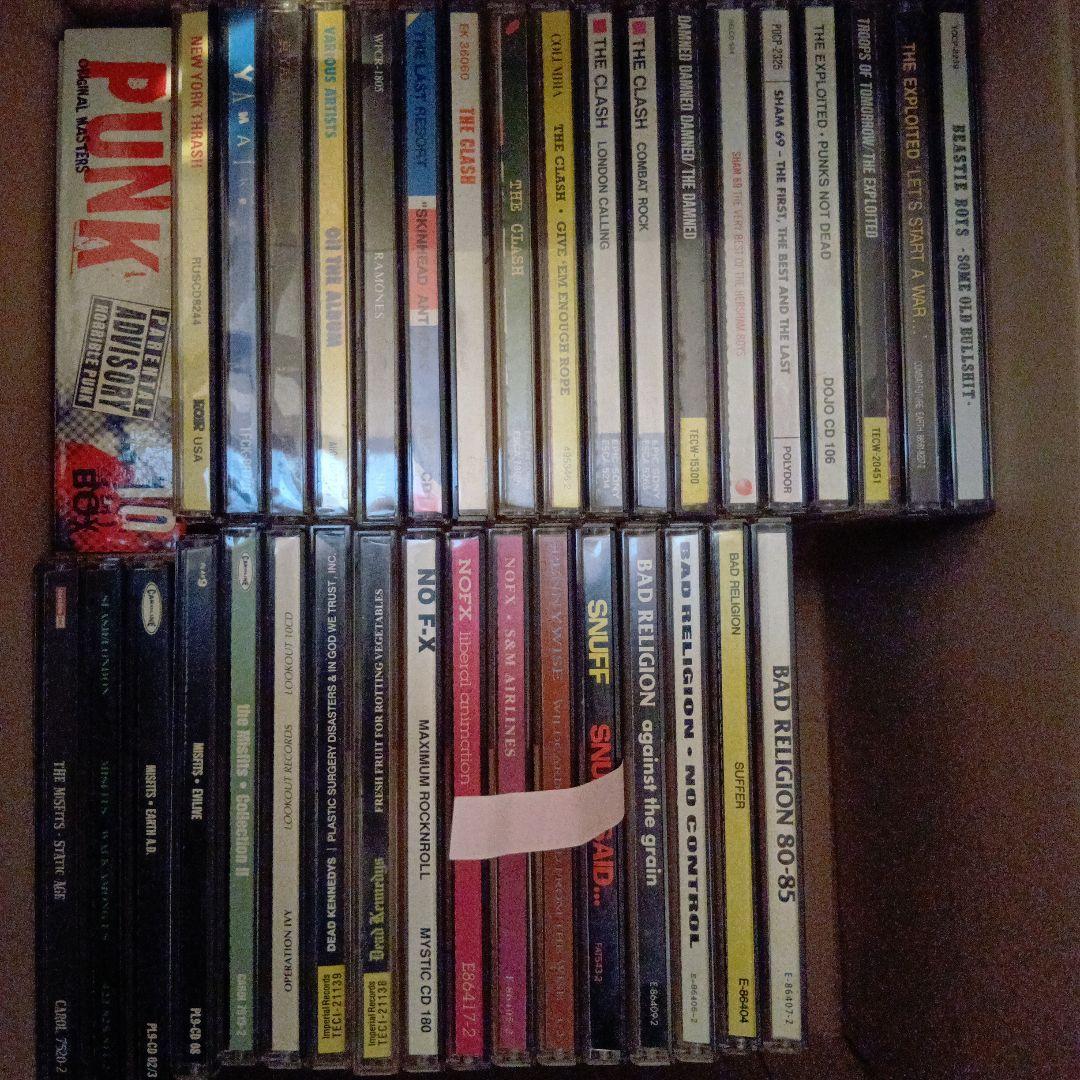 CD36枚まとめ売り 70's PUNK、80's HARDCORE