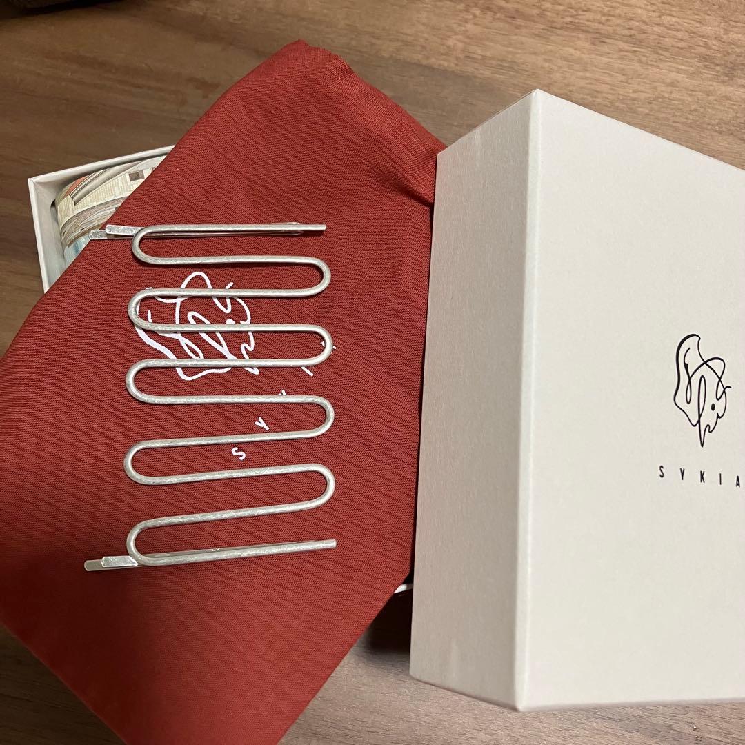 SYKIA Wave Hair Wire Pin シルバー