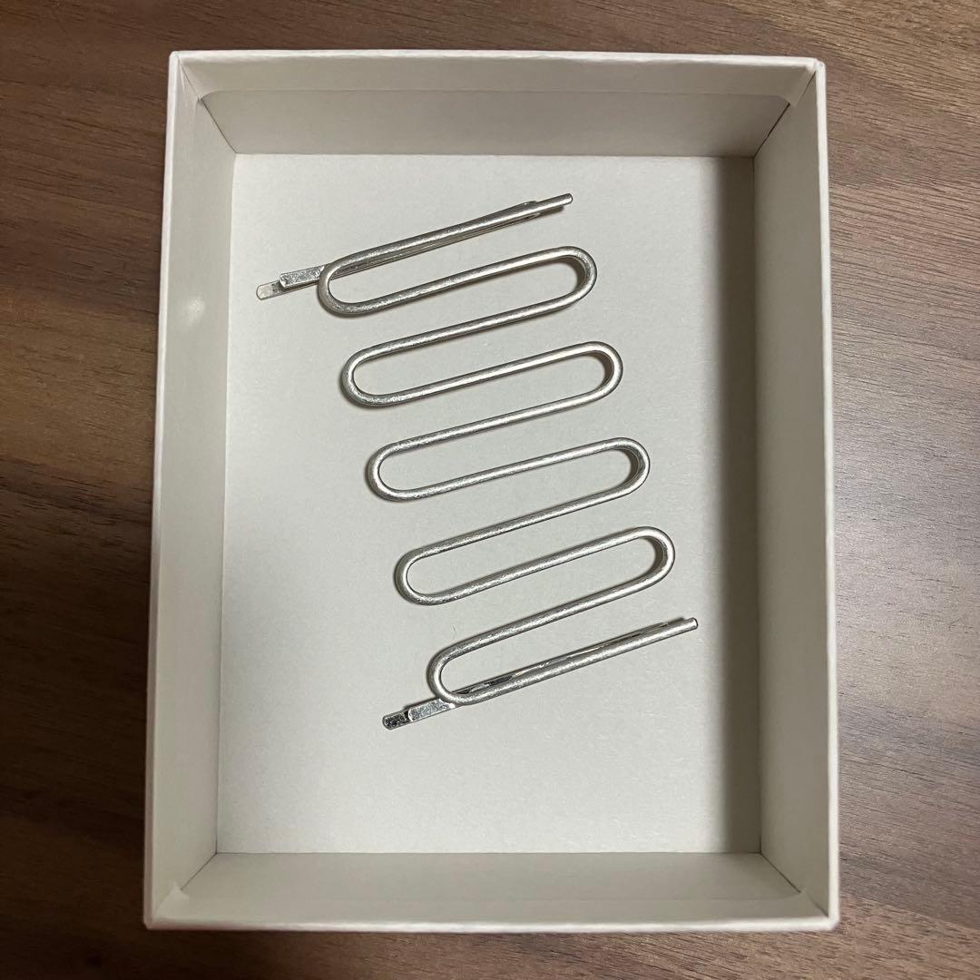 SYKIA Wave Hair Wire Pin シルバー