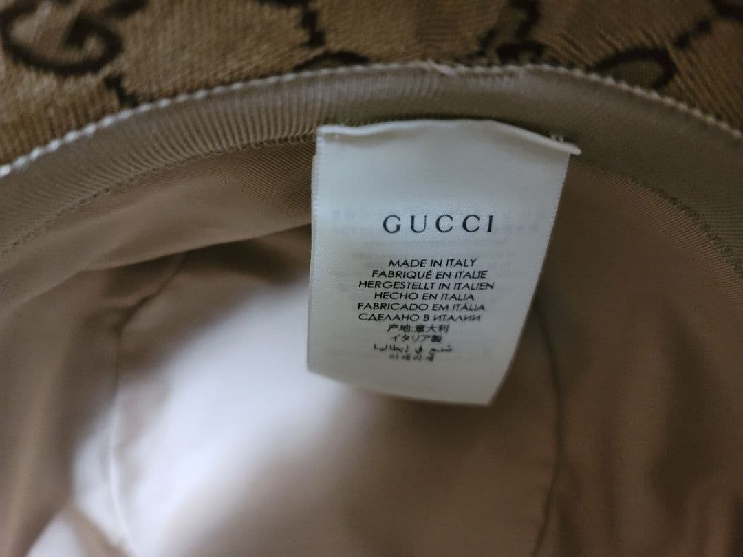 最終値下げ。GUCCI GGパターン バケットハット