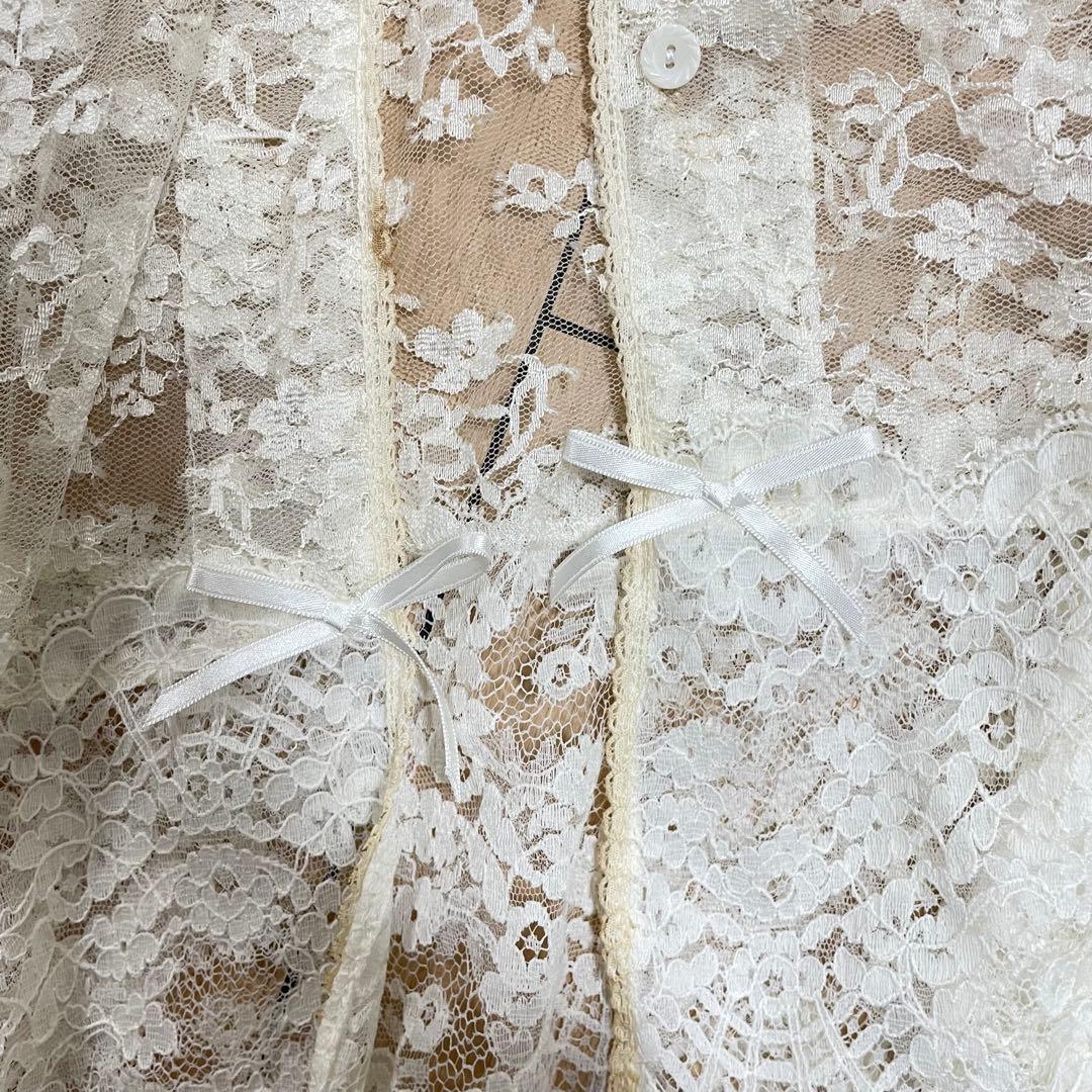 ピンクハウス　レース　ジレ　ベスト　ワンピース