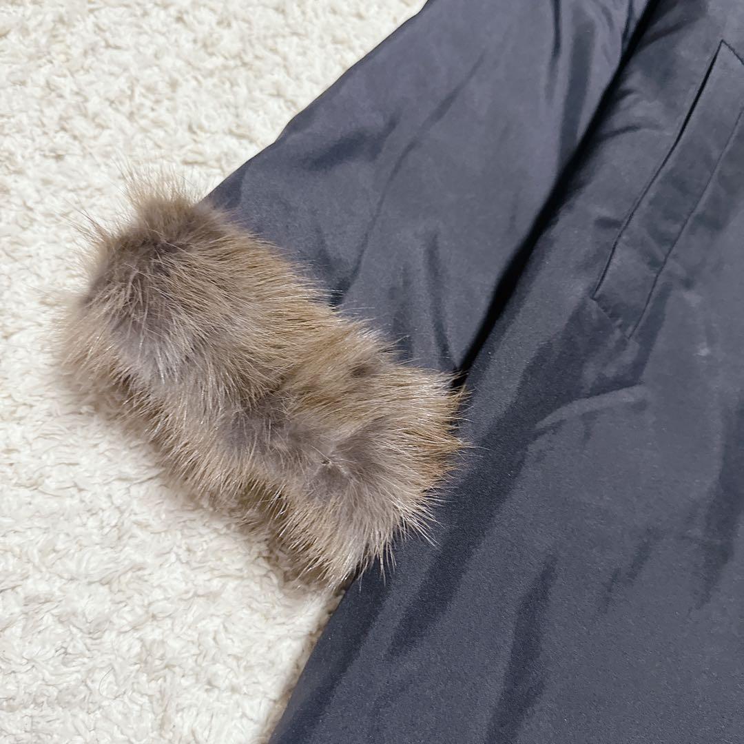 【アルボレンテARBORENTE】ロシアンセーブル　毛皮　リバーシブルコートML