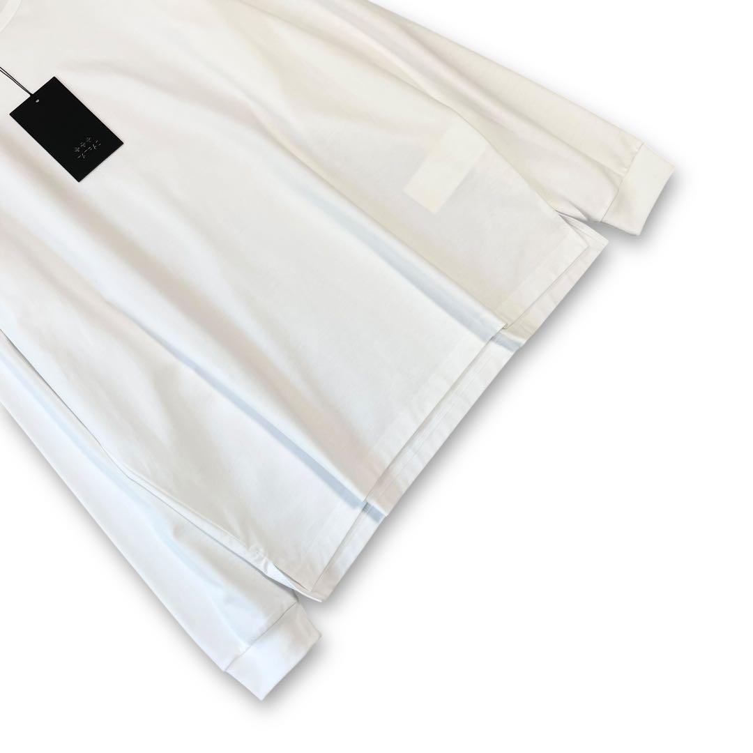 24SS✨タグ付✨タトラス OSMO ロンT 袖ロゴ 長袖 カットソー 白 03