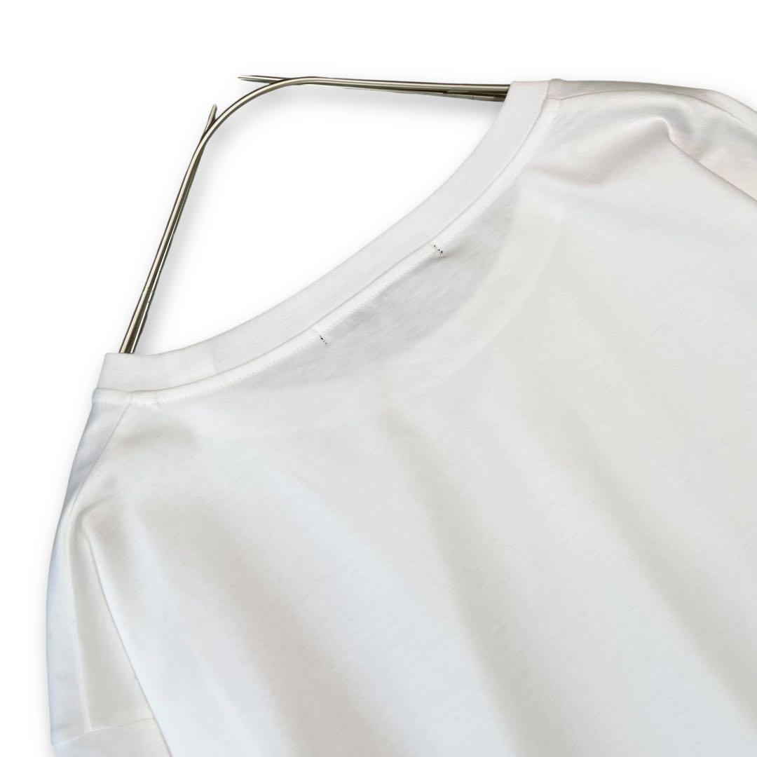 24SS✨タグ付✨タトラス OSMO ロンT 袖ロゴ 長袖 カットソー 白 03
