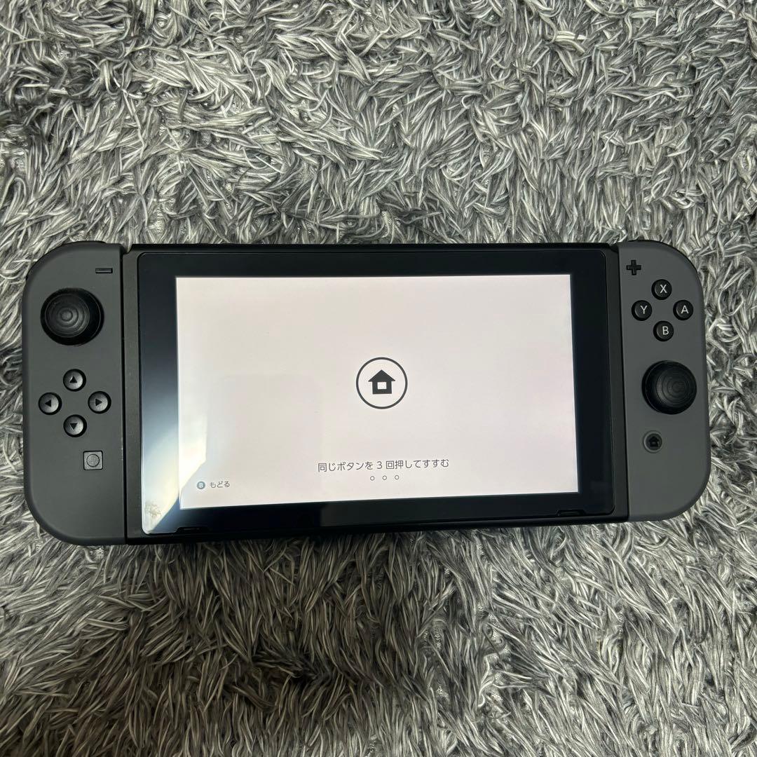Nintendo Switch 本体 グレー ドック付き