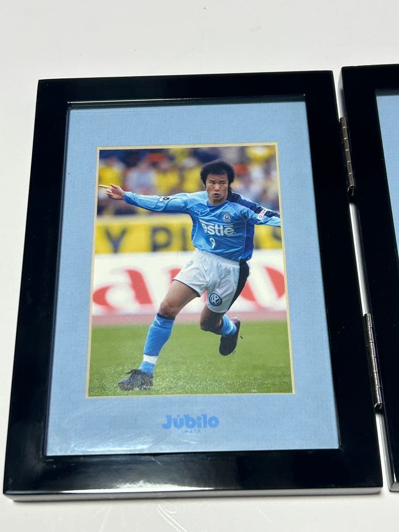 ジュビロ磐田　中山雅史150ゴール記念盾　シリアル番号付き