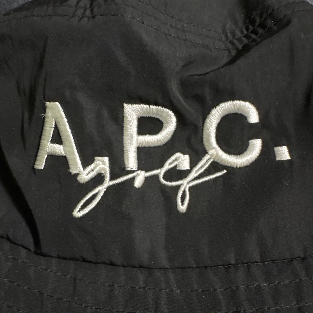 A.P.C. golf ブラック バケットハット　ユニセックス　Fサイズ