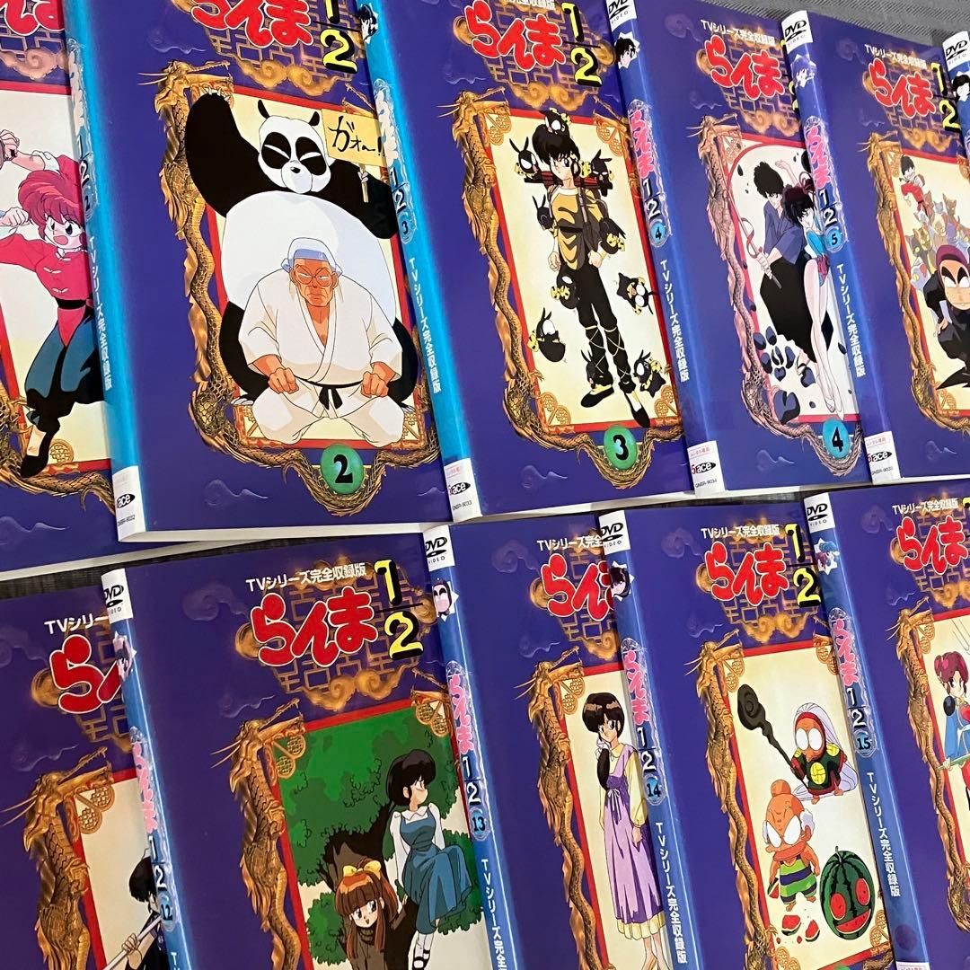 らんま1/2 DVD 全40巻セット　全巻　全話　テレビシリーズ　完全版