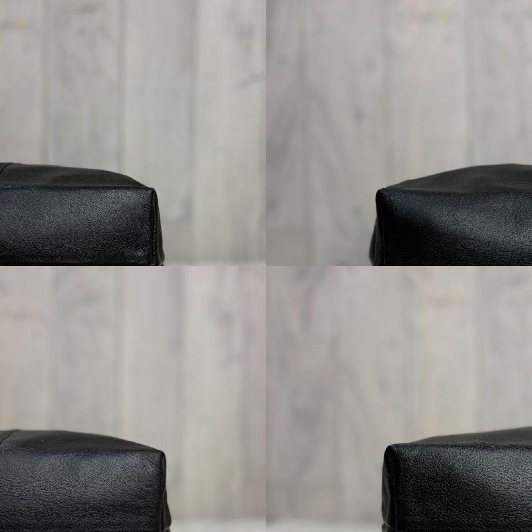 美品♡JURGEN LEHL ヨーガンレール デザイン レザー トートバッグ 黒