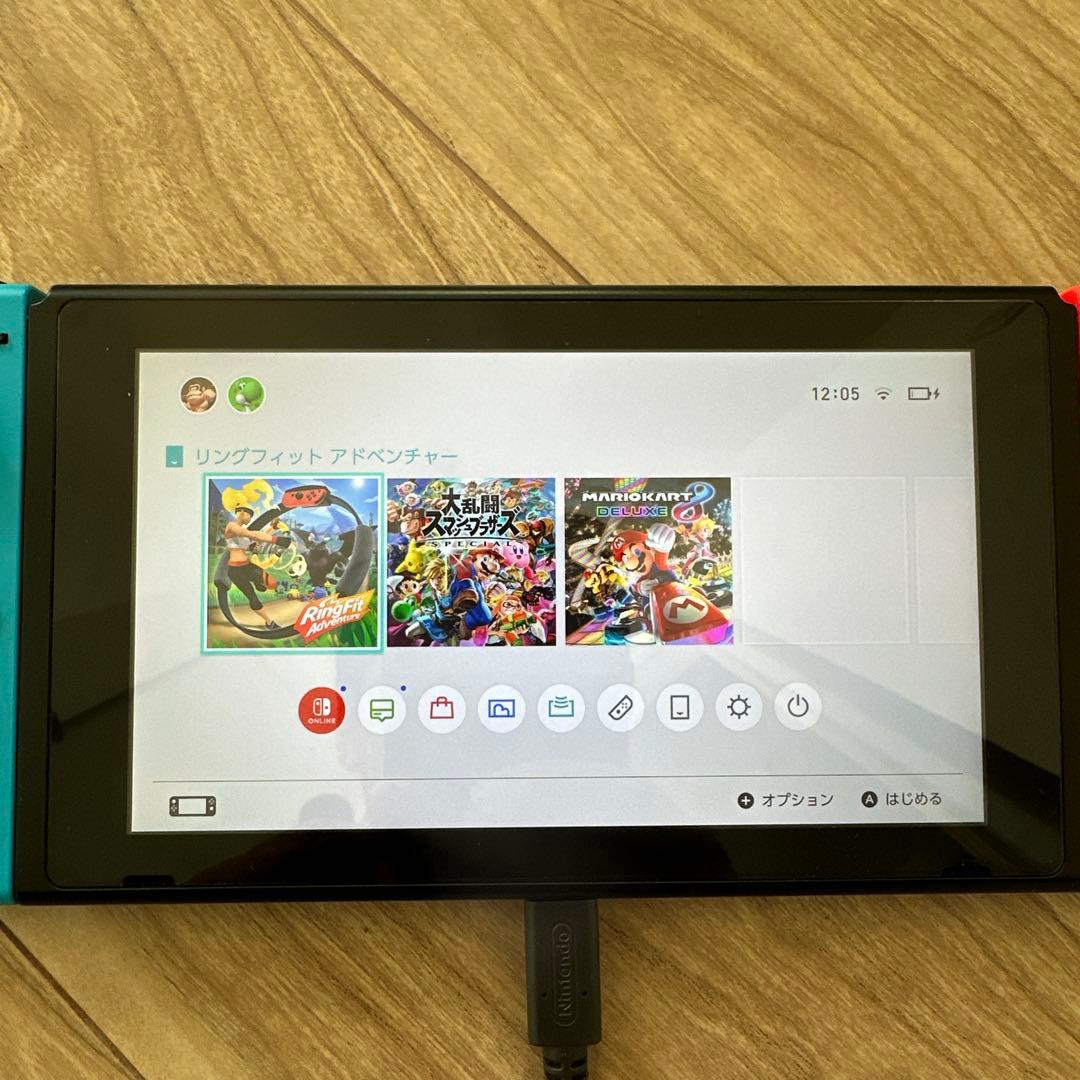 Nintendo Switch 本体 青/赤 + プロコントローラー + ケース