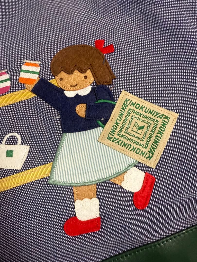 ファミリア マザーズトートバッグ ネイビー