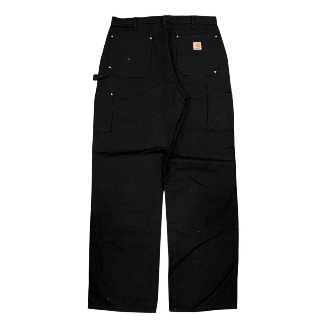 ミ*キ様 【ワンウォッシュ】 Carhartt ダブルニー ブラック