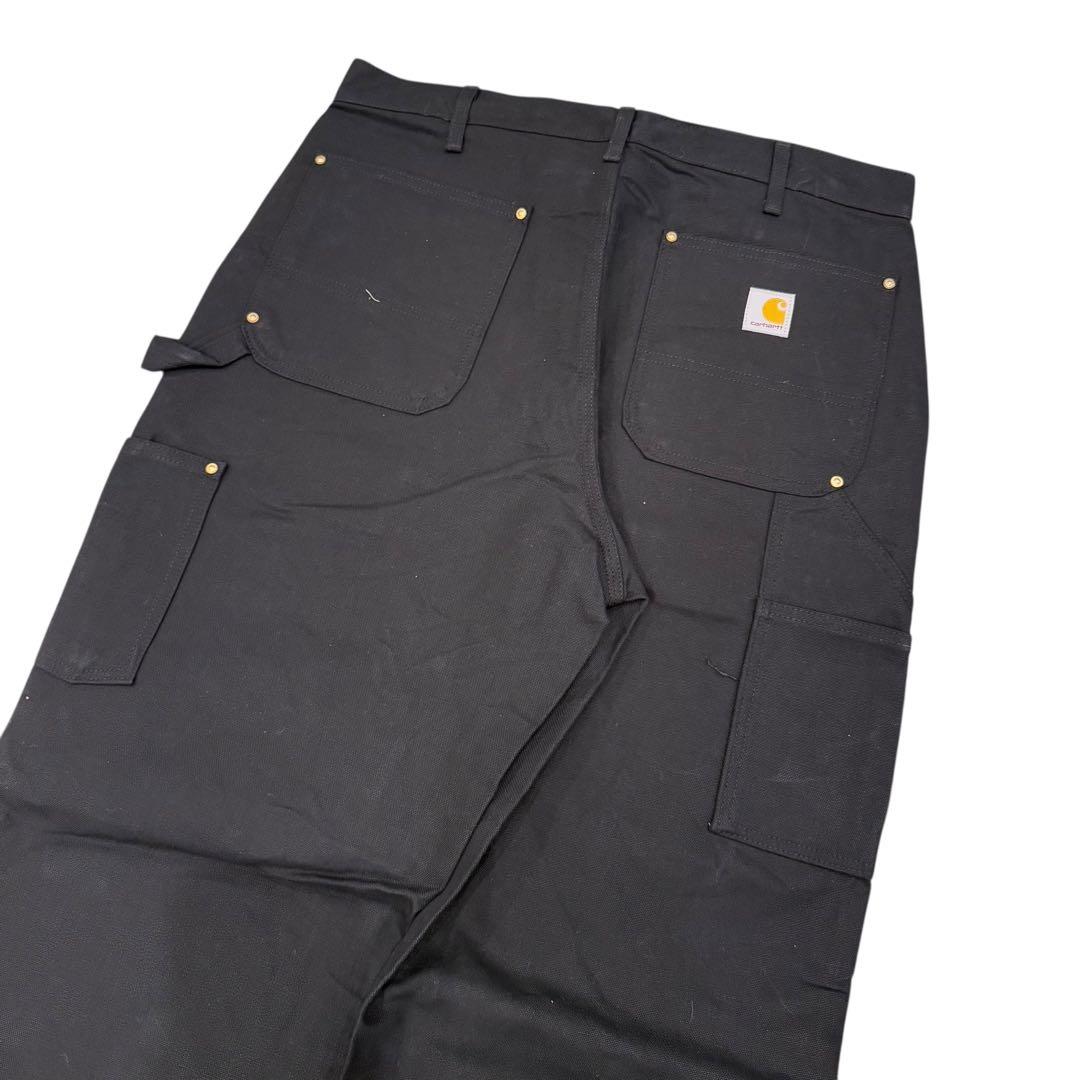 ミ*キ様 【ワンウォッシュ】 Carhartt ダブルニー ブラック