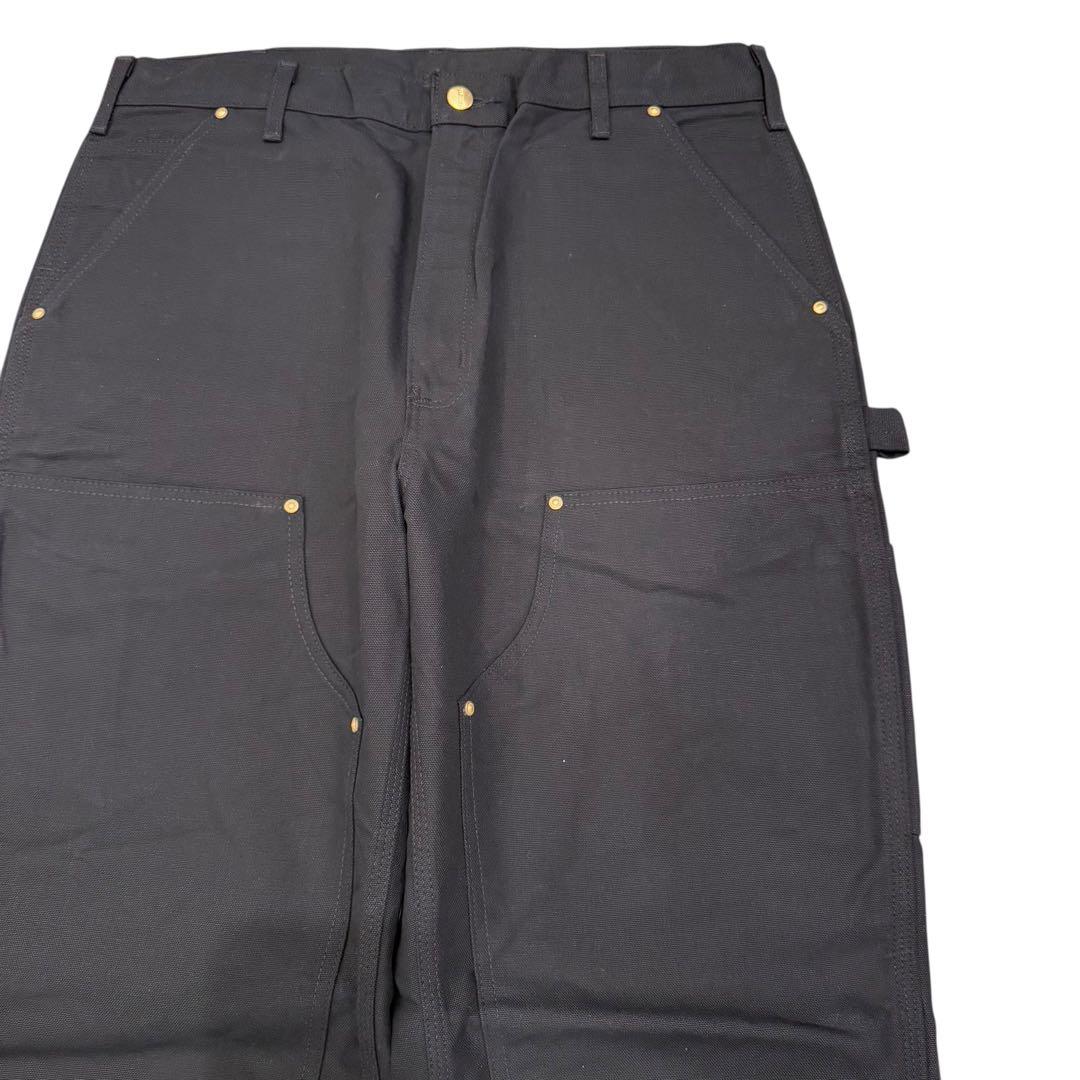 ミ*キ様 【ワンウォッシュ】 Carhartt ダブルニー ブラック