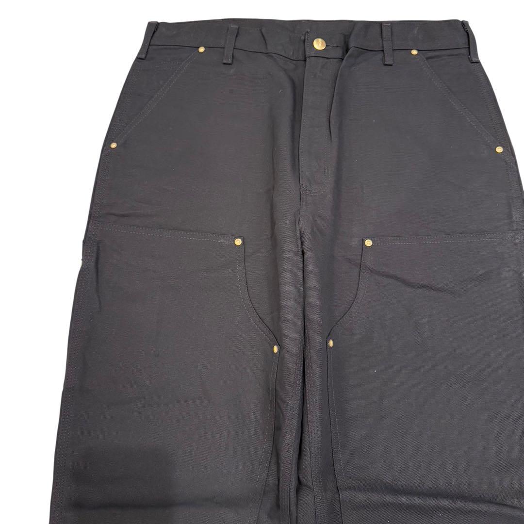 ミ*キ様 【ワンウォッシュ】 Carhartt ダブルニー ブラック