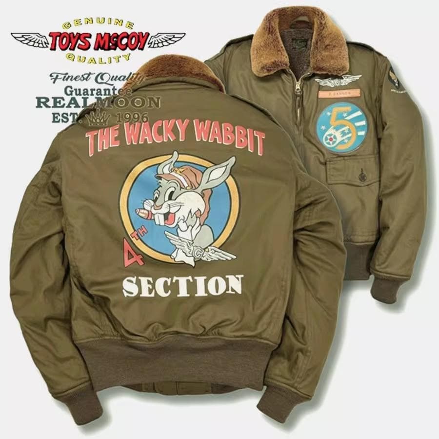 希少カスタム！TOYSMcCOYTYPE B-0バッグス・バニーレアウールカラー