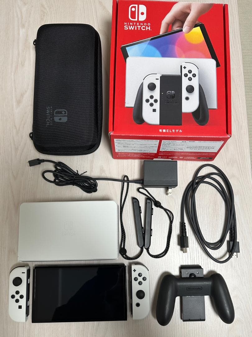 【美品】Nintendo Switch 有機ELモデル ホワイト 本体