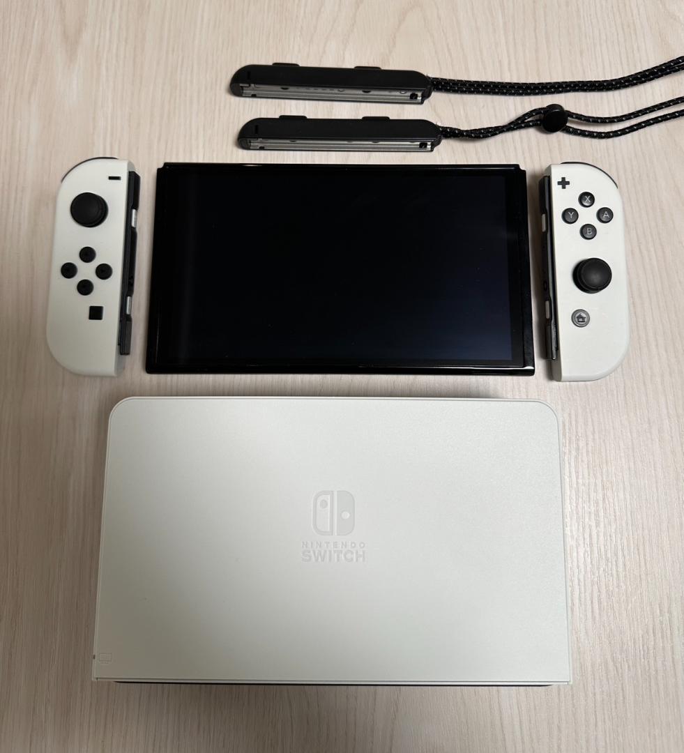 【美品】Nintendo Switch 有機ELモデル ホワイト 本体