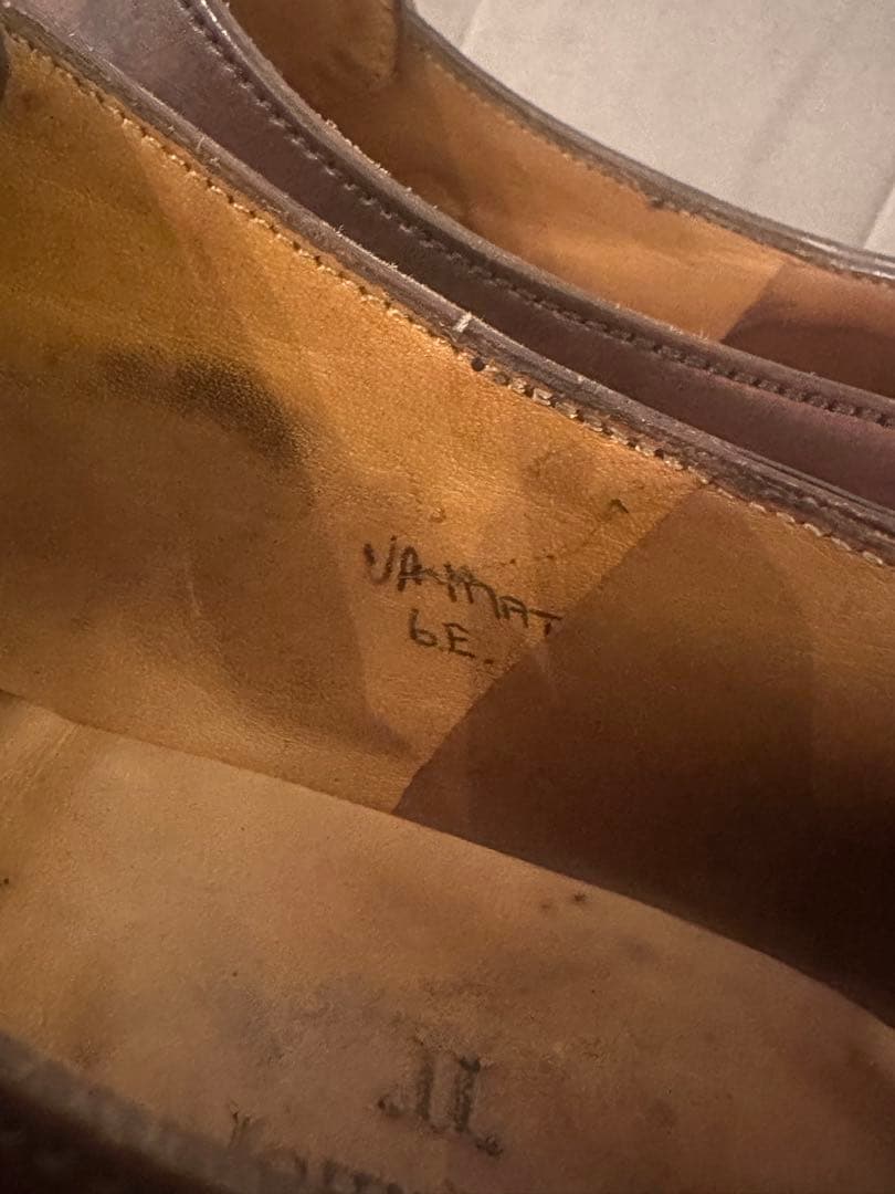 掘り出し物⭐️ジョンロブ‼️6E⭐️モンクストラップ‼️ブラウン⭐️破格‼️