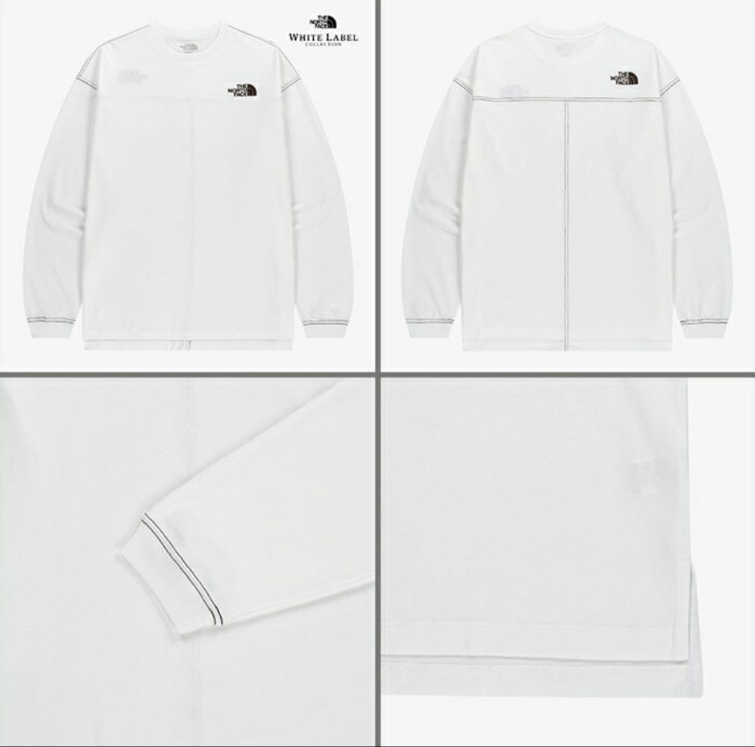 韓国⭐︎ノースフェイス essential ロンT 男女兼用OK Lサイズ