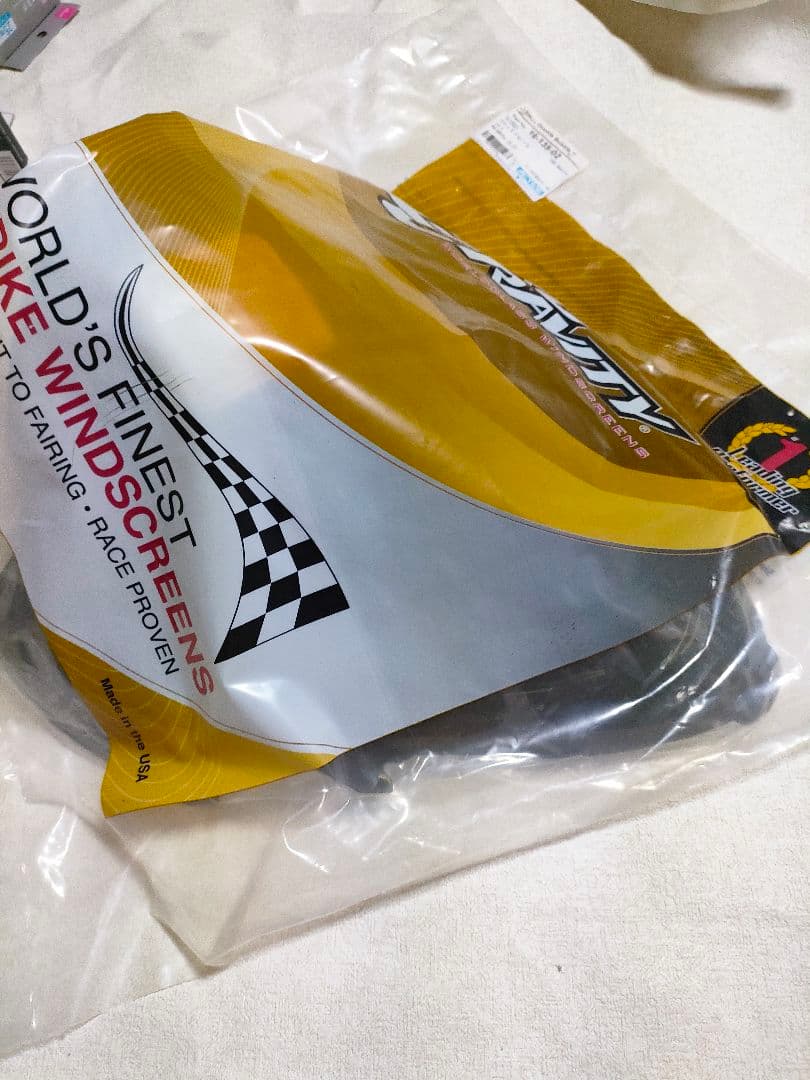 ZERO GRAVITY スクリーン ダブルバブル スモーク 隼 ハヤブサ