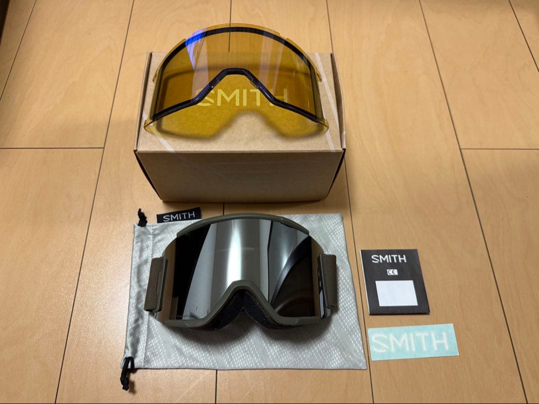 SMITH スミス　ゴーグル　squad xl アジアンフィット　スカッド